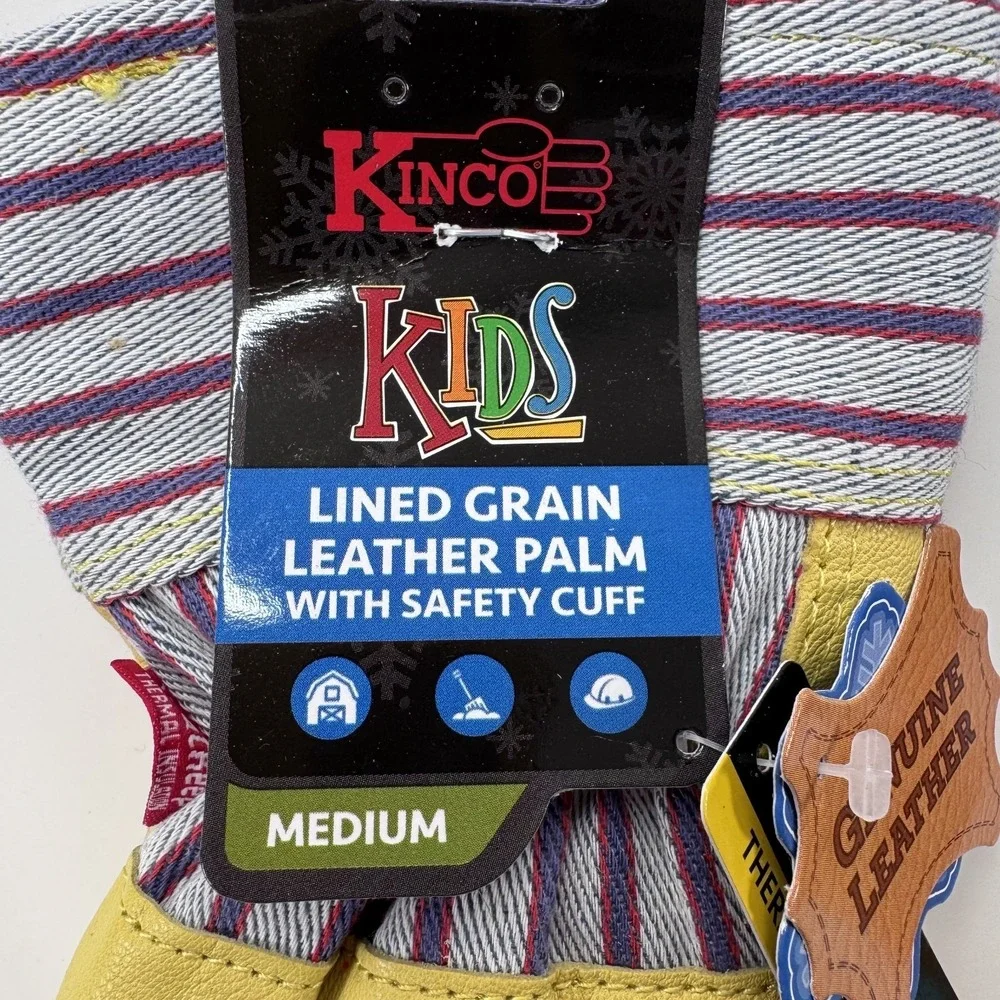 KINCO Kids Medium Glove Bundle x 3 Snow Glove Farm Ranch Lawn Garden